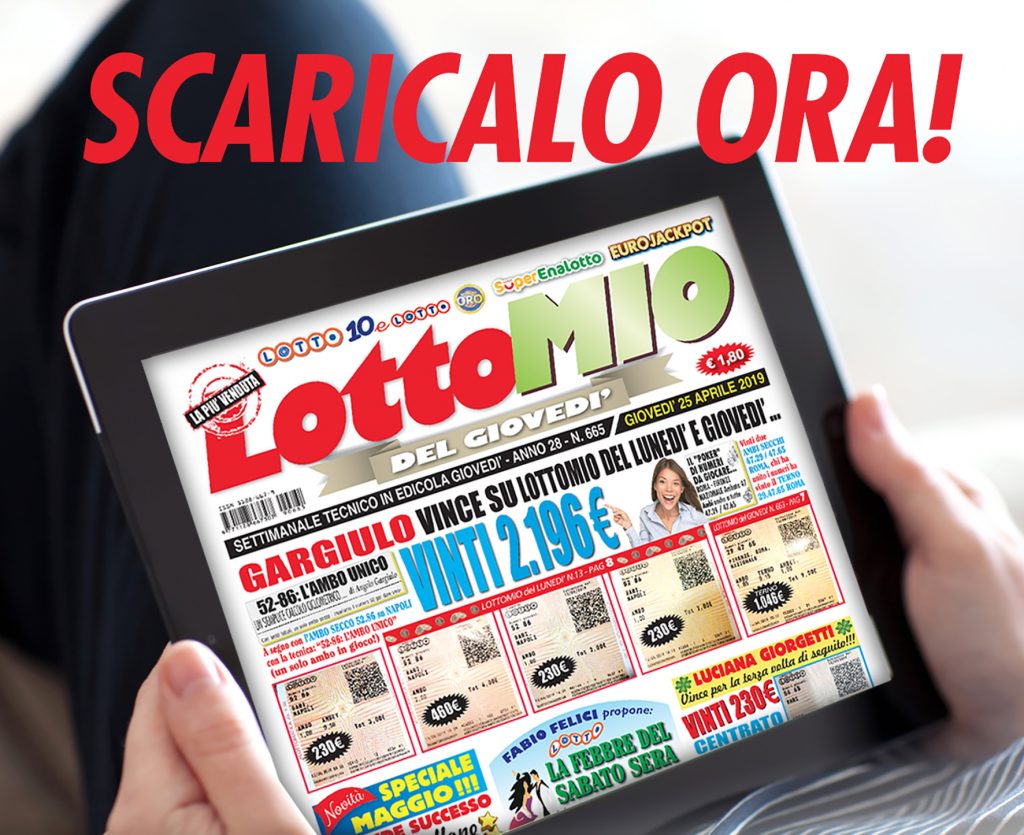 Lottomio Del Gioved N Ti Aspetta In Edicola E Sul Nostro Store